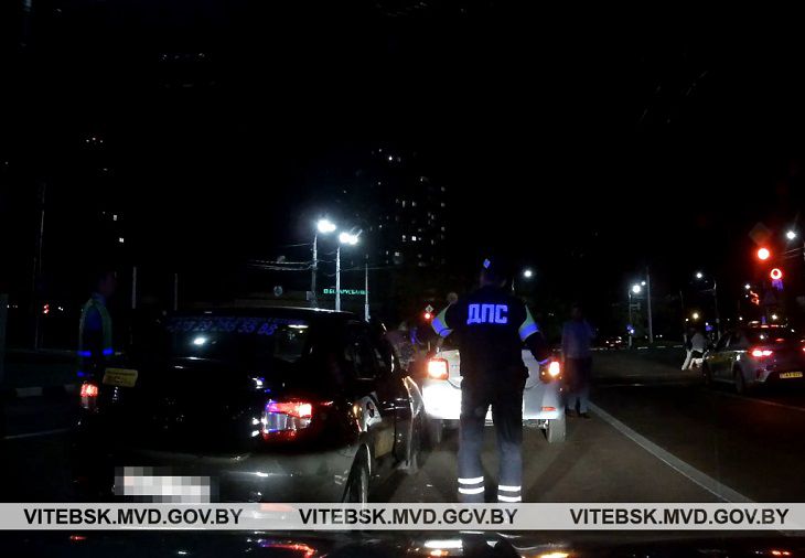 3,63 промилле. В Витебске водитель-буян устроил ДТП и оказал сопротивление сотрудникам ГАИ