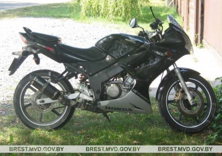 Подросток на мотоцикле попал в аварию в Брестском районе