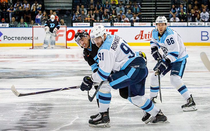 Минское «Динамо» начало серию домашних матчей в КХЛ с поражения от «Сибири»