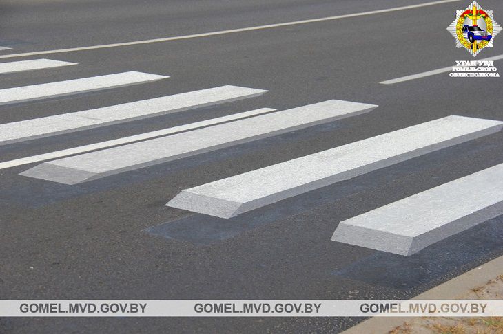 В Гомеле появился первый пешеходный переход, выполненный в технике 3D В Гомеле появился первый пешеходный переход, выполненный в технике 3D