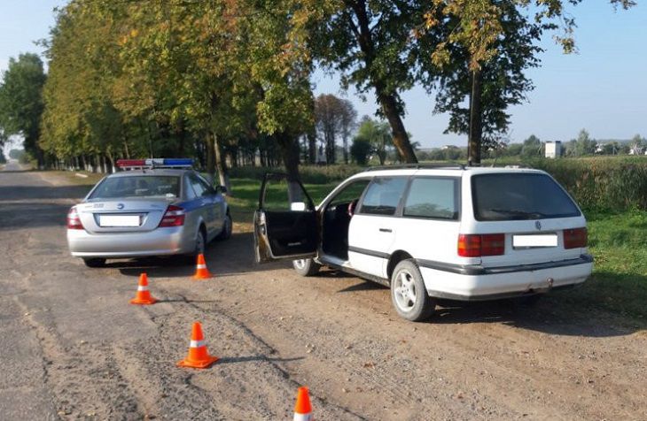 Под Волковыском мужчина угнал машину, но проехал только 10 км