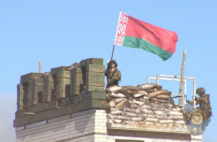 Белорусский спецназ «зачистил» город от боевиков