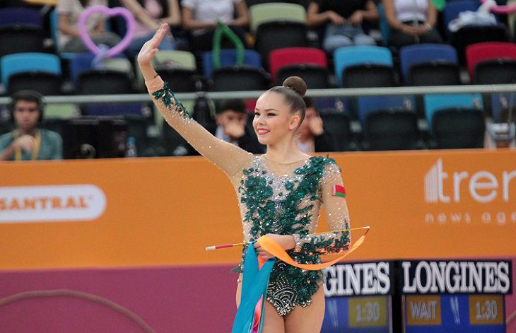 Белоруски завоевали бронзу командного турнира ЧМ по художественной гимнастике