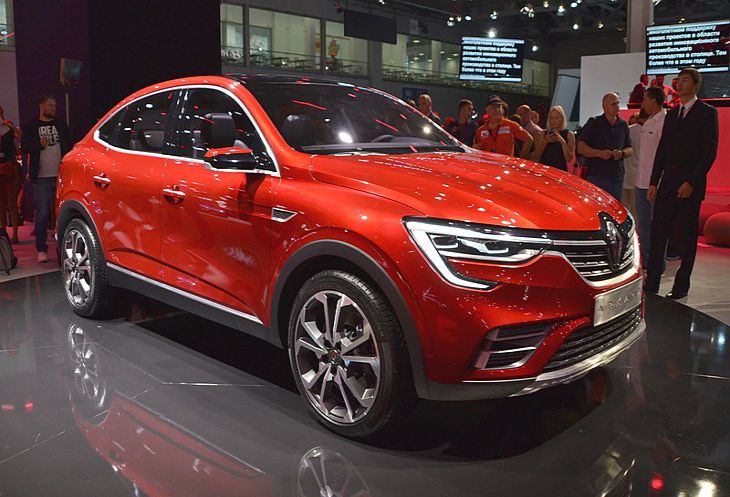 Renault начала экспорт купе-кроссовера Arkana в страны СНГ