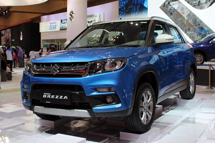 Suzuki усовершенствовала кроссовер Vitara Brezza Suzuki усовершенствовала кроссовер Vitara Brezza