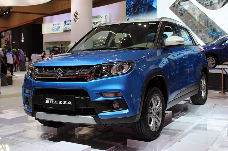 Suzuki усовершенствовала кроссовер Vitara Brezza