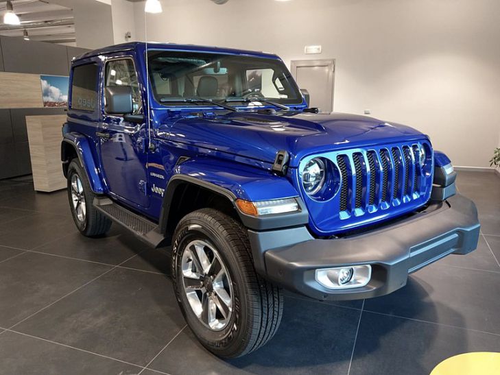 Jeep Wrangler проверяют на прочность рамы