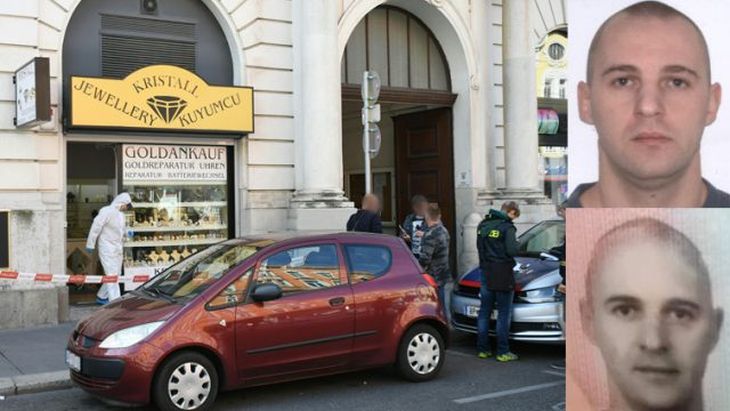 В Вене ограбили ювелирный магазин. Один из нападавших – белорус