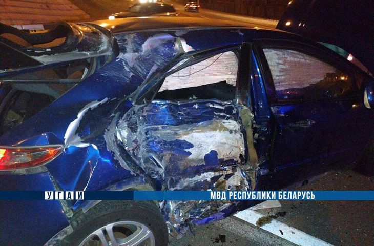 Смертельная авария в Минске: «Хонда» не уступила дорогу мотоциклисту, он погиб