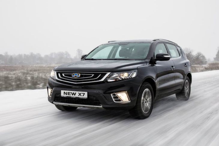 Geely EmgrandX7 пережил очередной рестайлинг