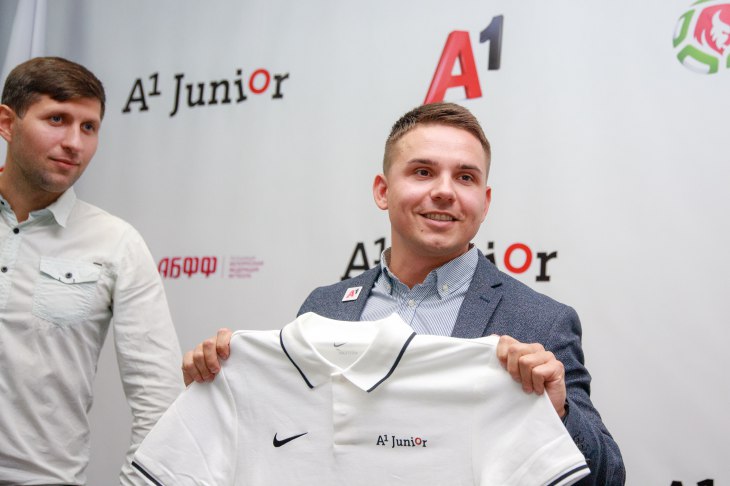 Компания А1 и футбольный клуб «Юниор» разработали новый спортивный бренд