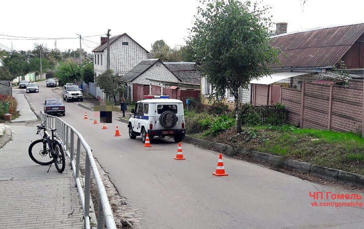 В Гомеле прохожие нашли мертвого велосипедиста