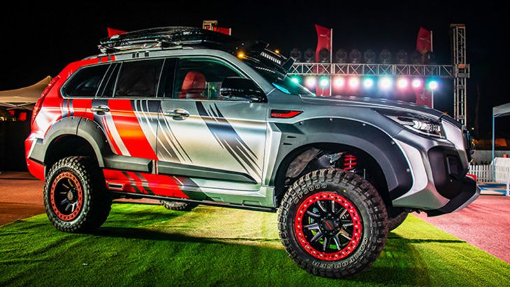 Great Wall показала вариацию Haval H9 для экстремального бездорожья