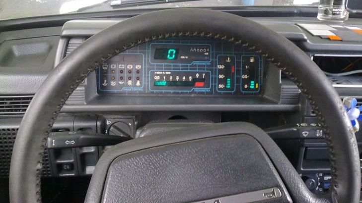 Lada оснащалась цифровой панелью приборов