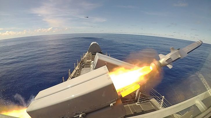ВМС США испытали противокорабельную ракету