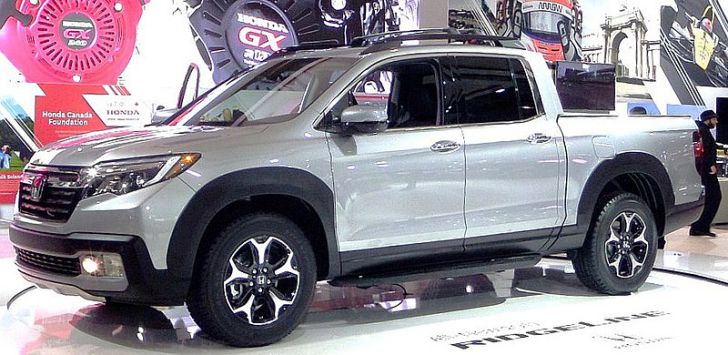 Пикап Honda Ridgeline получит гибридную версию