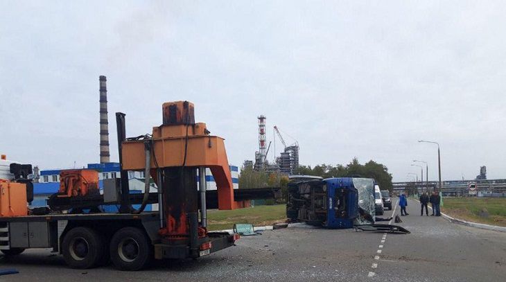 Страшное ДТП на Мозырском НПЗ: возбуждено уголовное дело Страшное ДТП на Мозырском НПЗ: возбуждено уголовное дело