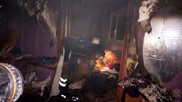 В Минске мужчина устроил пожар. Эвакуировали 9 человек