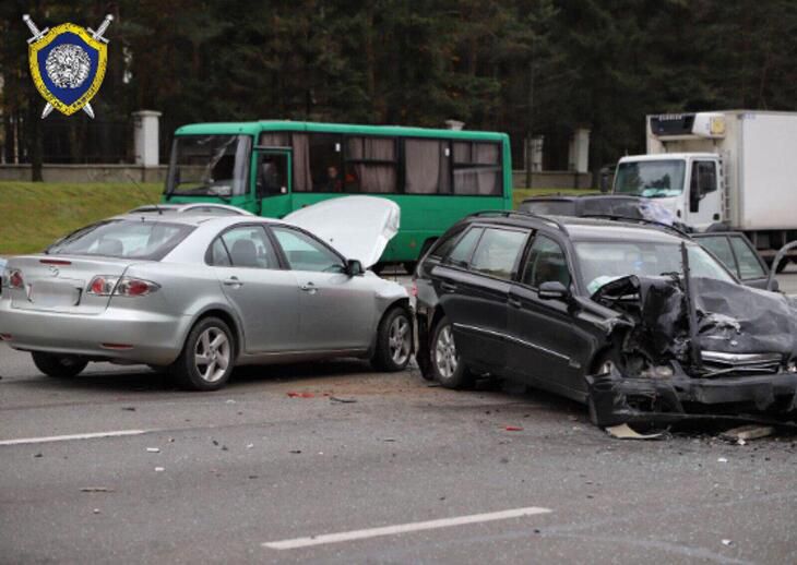 СК о ДТП со смертельным исходом в Минске: следователи работают на месте происшествия СК о ДТП со смертельным исходом в Минске: следователи работают на месте происшествия