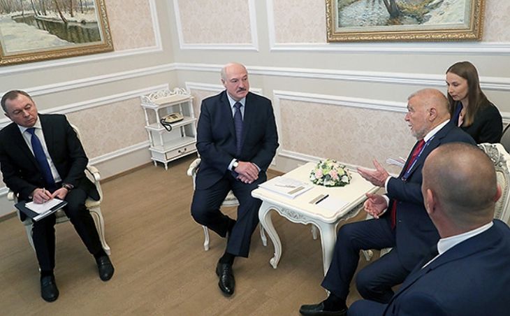 Лукашенко встретился с экс-президентом Хорватии Степаном Месичем
