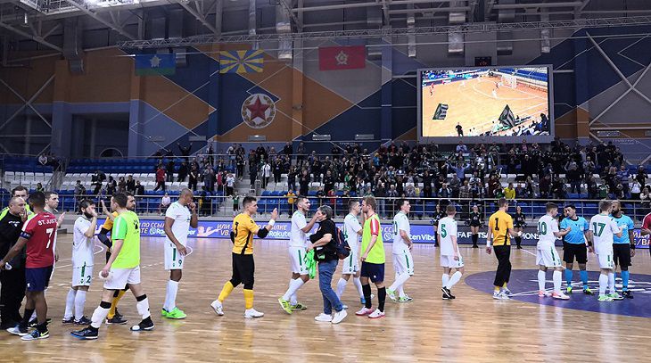 Мини-футбол. Лига чемпионов. Минская «Столица» разгромила клуб из Нидерландов 