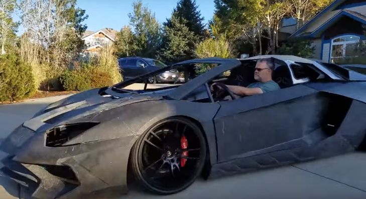 На 3D-принтере в домашних условиях сделали Lamborghini