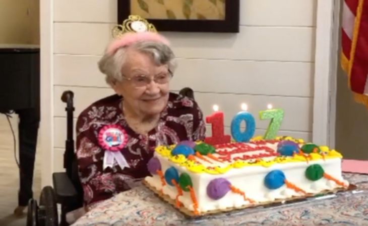 107-летняя женщина раскрыла свой секрет долголетия