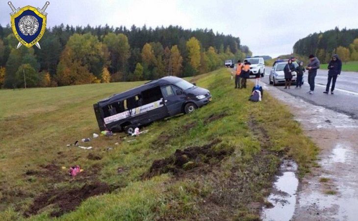 ДТП с маршруткой под Ошмянами: возбуждено уголовное дело ДТП с маршруткой под Ошмянами: возбуждено уголовное дело