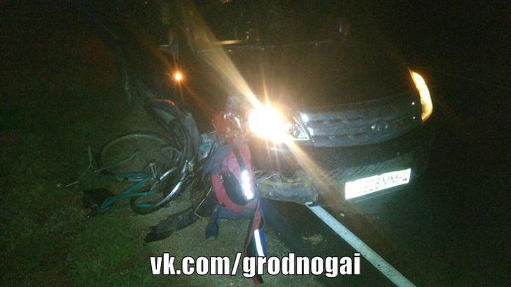 В Сморгонском районе Great Wall насмерть сбил велосипедиста