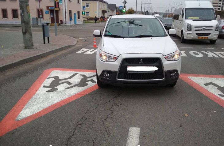 В Гродно автоледи наехала на 7-летнюю девочку