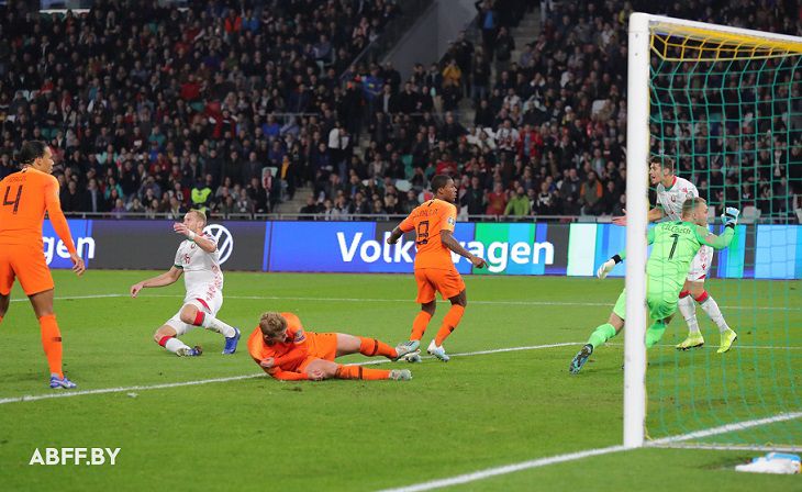 Сборная Беларуси проиграла Нидерландам в квалификации Евро-2020