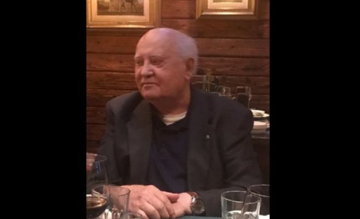 В России показали, как 88-летний Горбачев выглядит на самом деле