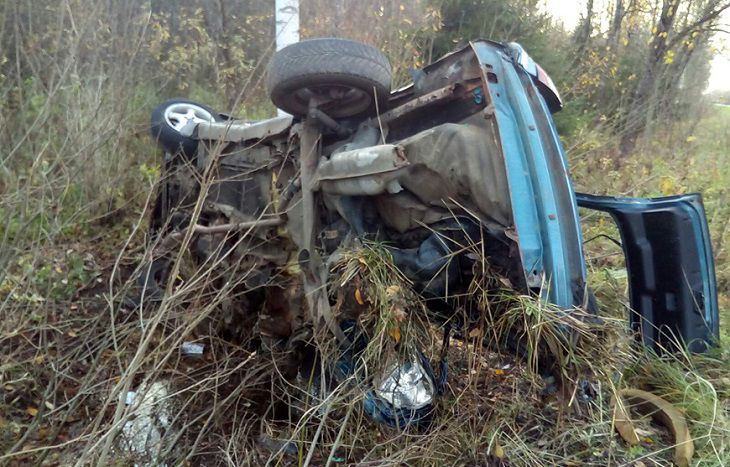 Под Витебском произошла смертельная авария: один погибший, двое пострадавших