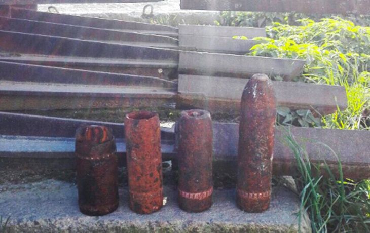 На Жабинковском сахарном заводе работники нашли три артснаряда, вызывали саперов