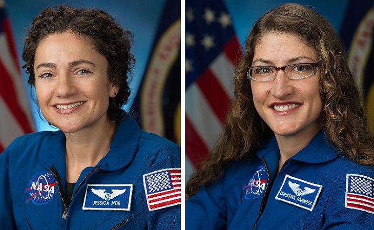 Выход в открытый космос впервые совершат две женщины-астронавта