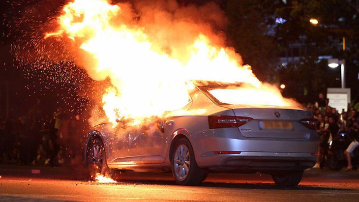 Могилевчанин поджег чужой автомобиль, чтобы решить проблему парковки
