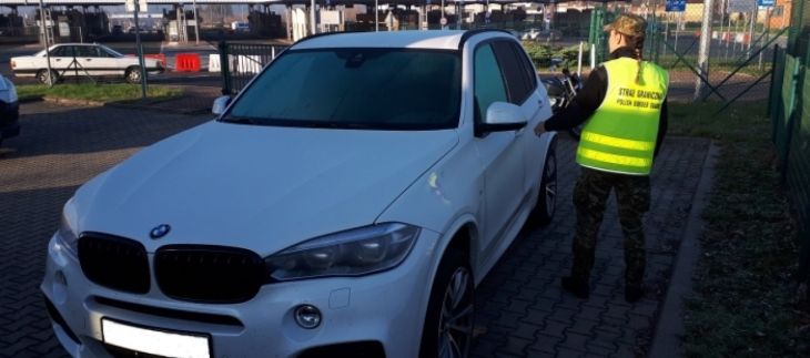 Белоруска лишилась BMW X5 на польской границе