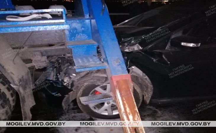 В Могилеве столкнулись три автомобиля. Есть пострадавший