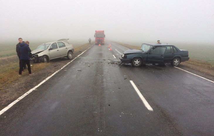 Из-за тумана. В жестком лобовом ДТП в Могилевской области пострадали три женщины Из-за тумана. В жестком лобовом ДТП в Могилевской области пострадали три женщины