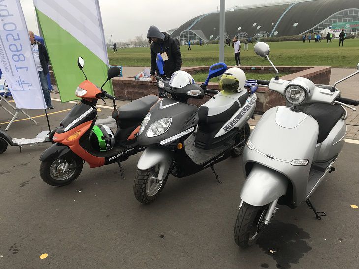 Фестиваль электротранспорта прошел в Минске. Взгляните, как это было