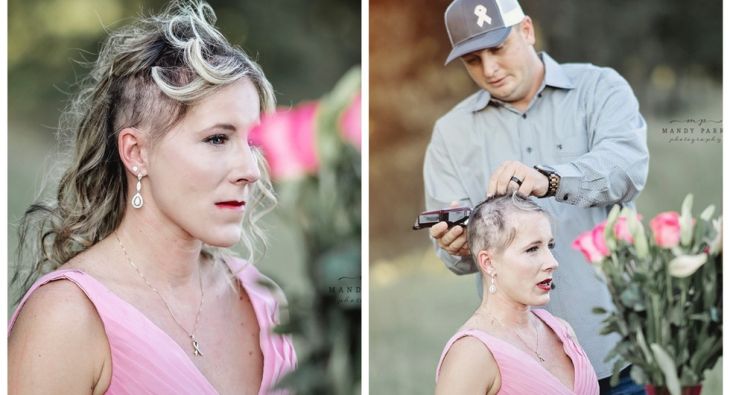 Невозможно смотреть без слез: муж сам сбрил волосы онкобольной жене и разрыдался Невозможно смотреть без слез: муж сам сбрил волосы онкобольной жене и разрыдался