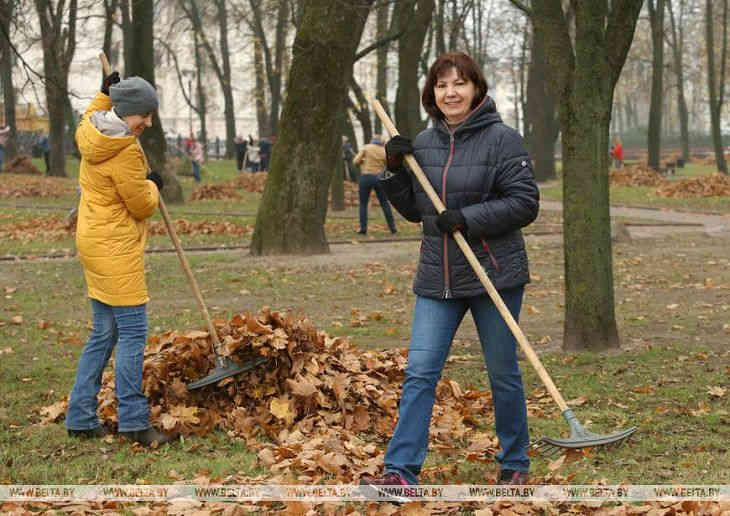 «Это здорово». Глава президентской администрации Кочанова поделилась впечатлениями от субботника