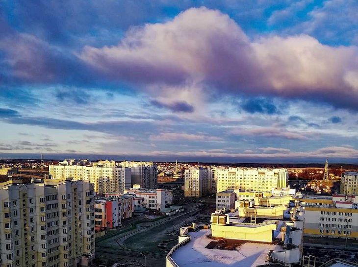 ТОП-3 фото Минска за 29 октября 2019 года небо