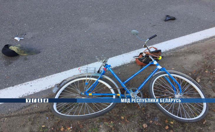 В Щучинском районе грузовик насмерть сбил велосипедистку