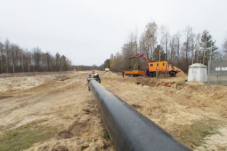 Гомельтранснефть Дружба подключила новый участок нефтепровода
