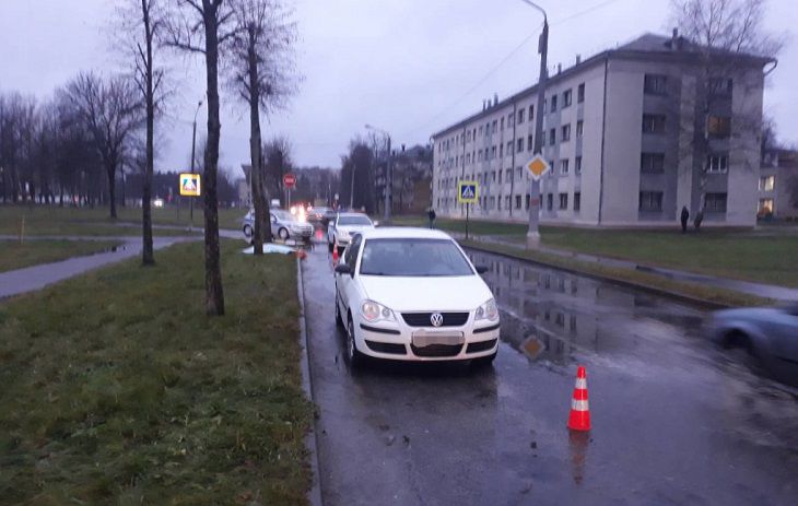 В Новополоцке легковушка насмерть сбила женщину на переходе