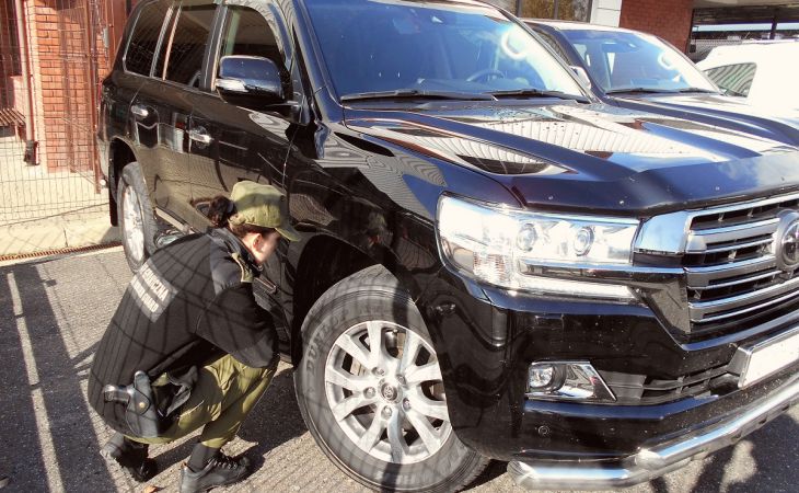 На польской границе у белоруса изъяли Toyota Land Cruiser стоимостью $83 тыс.
