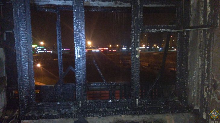 В Минске горело общежитие. Эвакуировали 150 человек