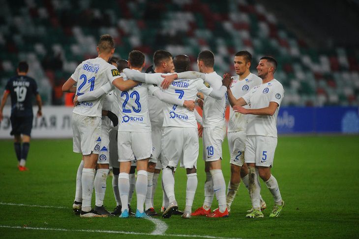 Минское «Динамо» победило «Дняпро» в чемпионате Беларуси