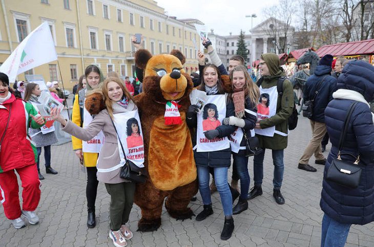 В Минске прошли массовые предвыборные пикеты: как это было